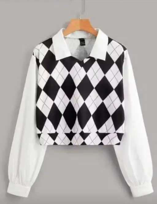 Women's Regular Fit Classic Feminine Lycra Top | Tunics For Women | Top | Top For Women | Tshirt For Women | Tees For Women (S)